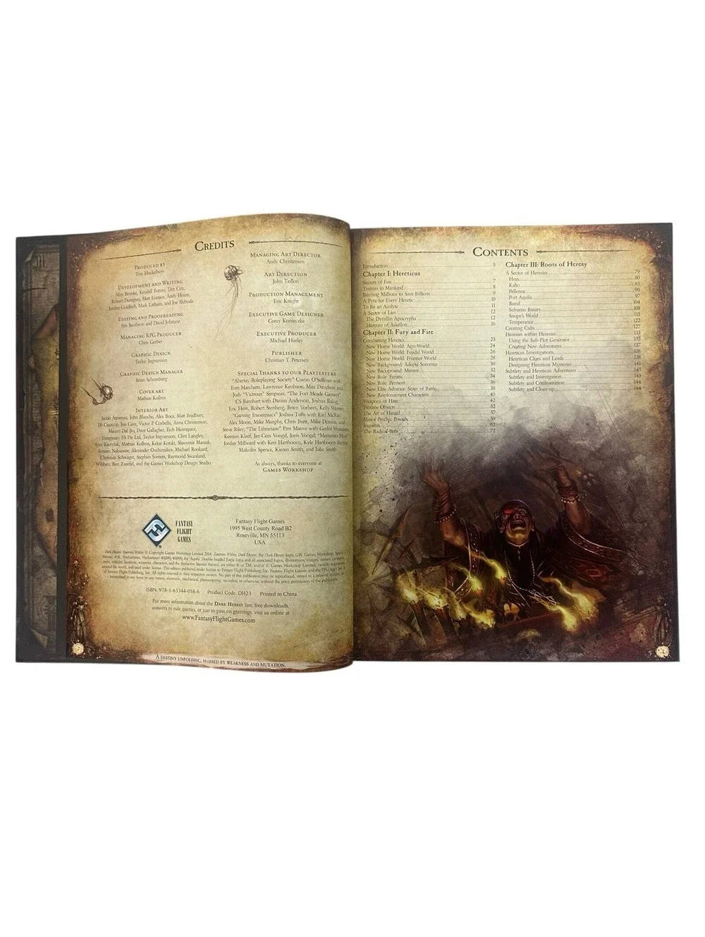 FFG Dark Heresy Enemies Within EX/NM